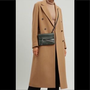Jones New York Camel Wool-Blend Coat